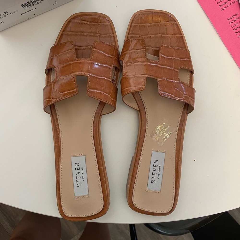 Steve Madden Hayden Cognac Multi